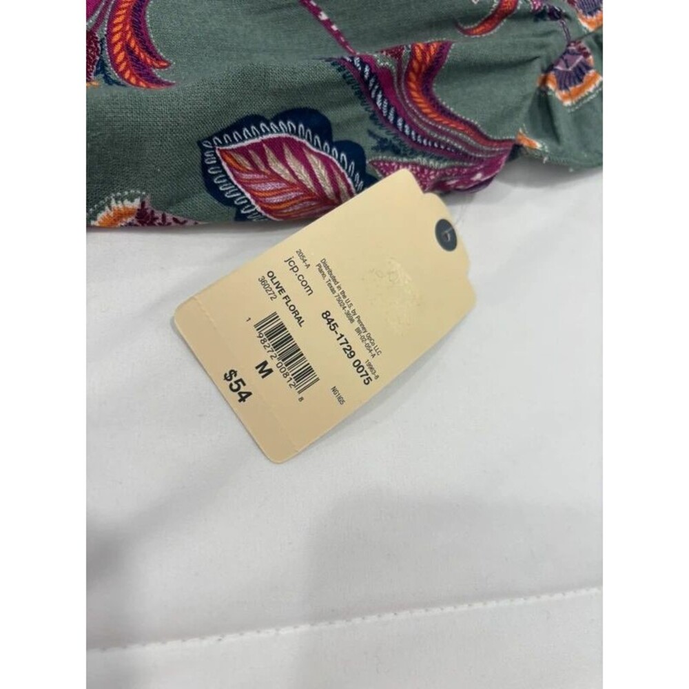 NWT Ladies St. John’s Bay Sleeveless Tiered Dress - Picture 7 of 8